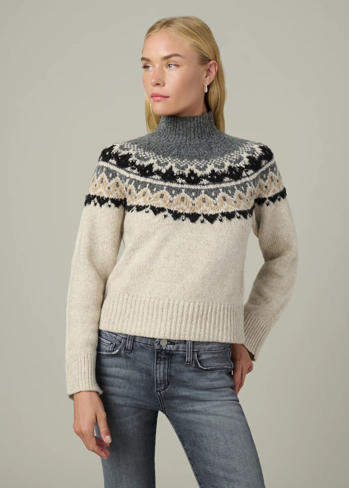 THE CELESTE FAIR ISLE SWEATER