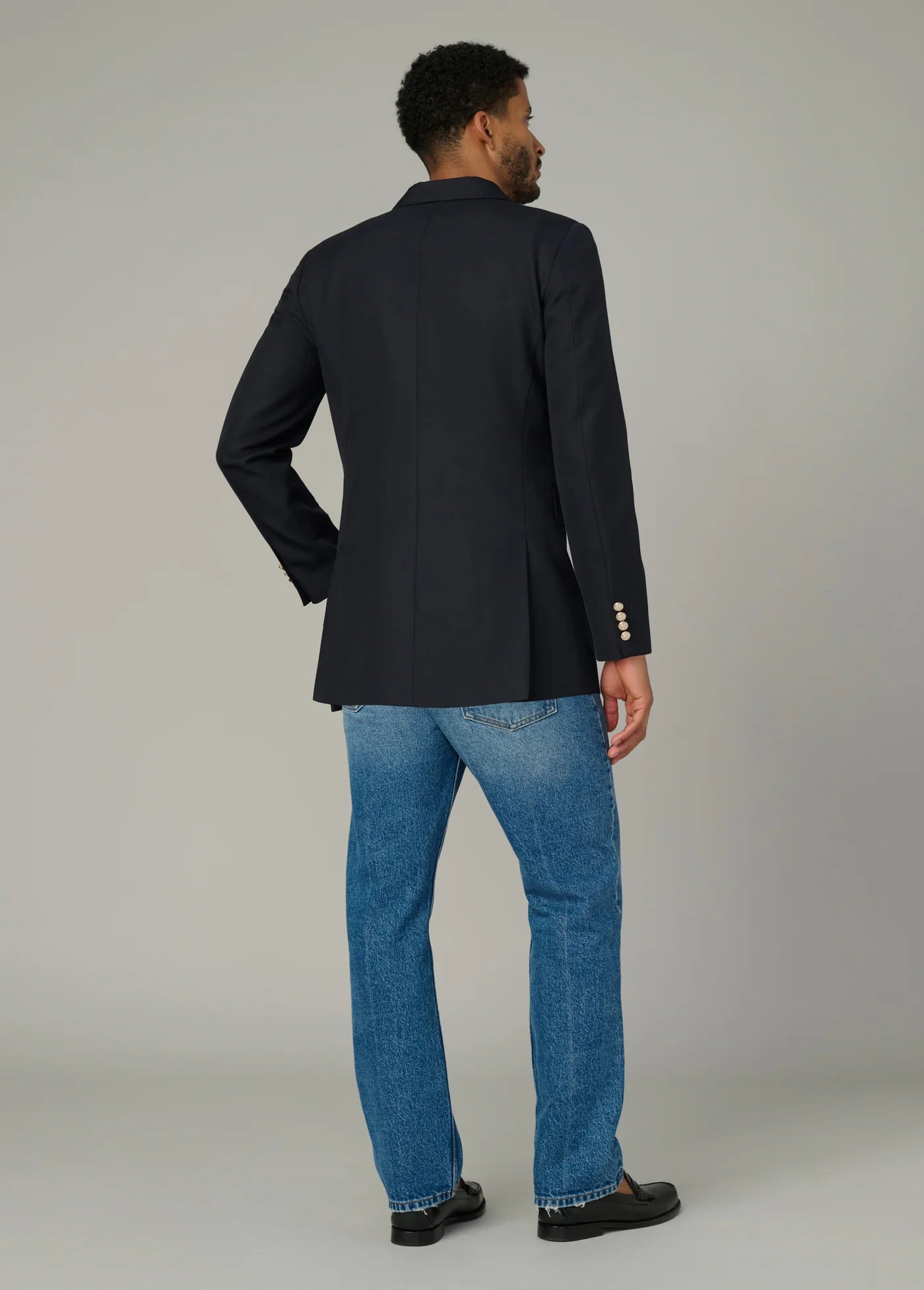DOUBLE BREASTED BLAZER
