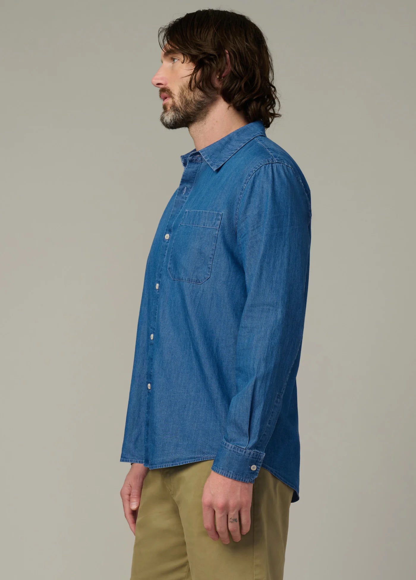 THE CHAMBRAY COLE SHIRT