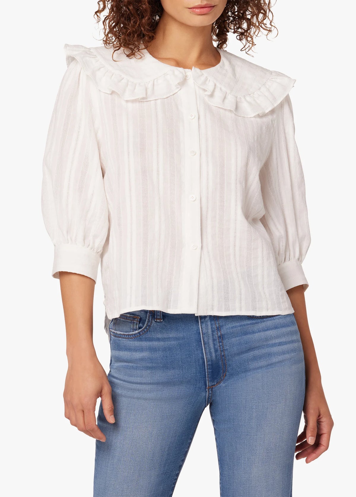 MADELAINE COLLAR BLOUSE