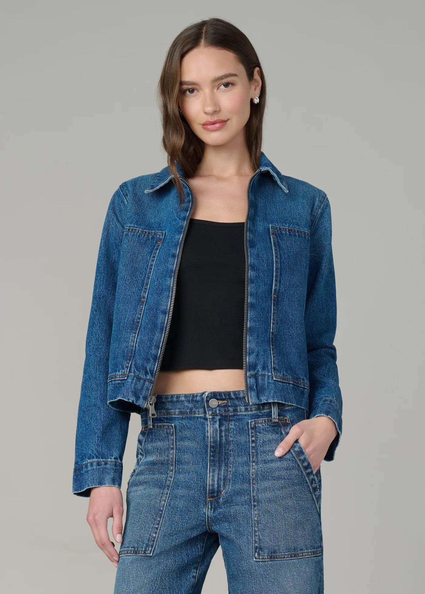 BOXY ZIP JACKET
