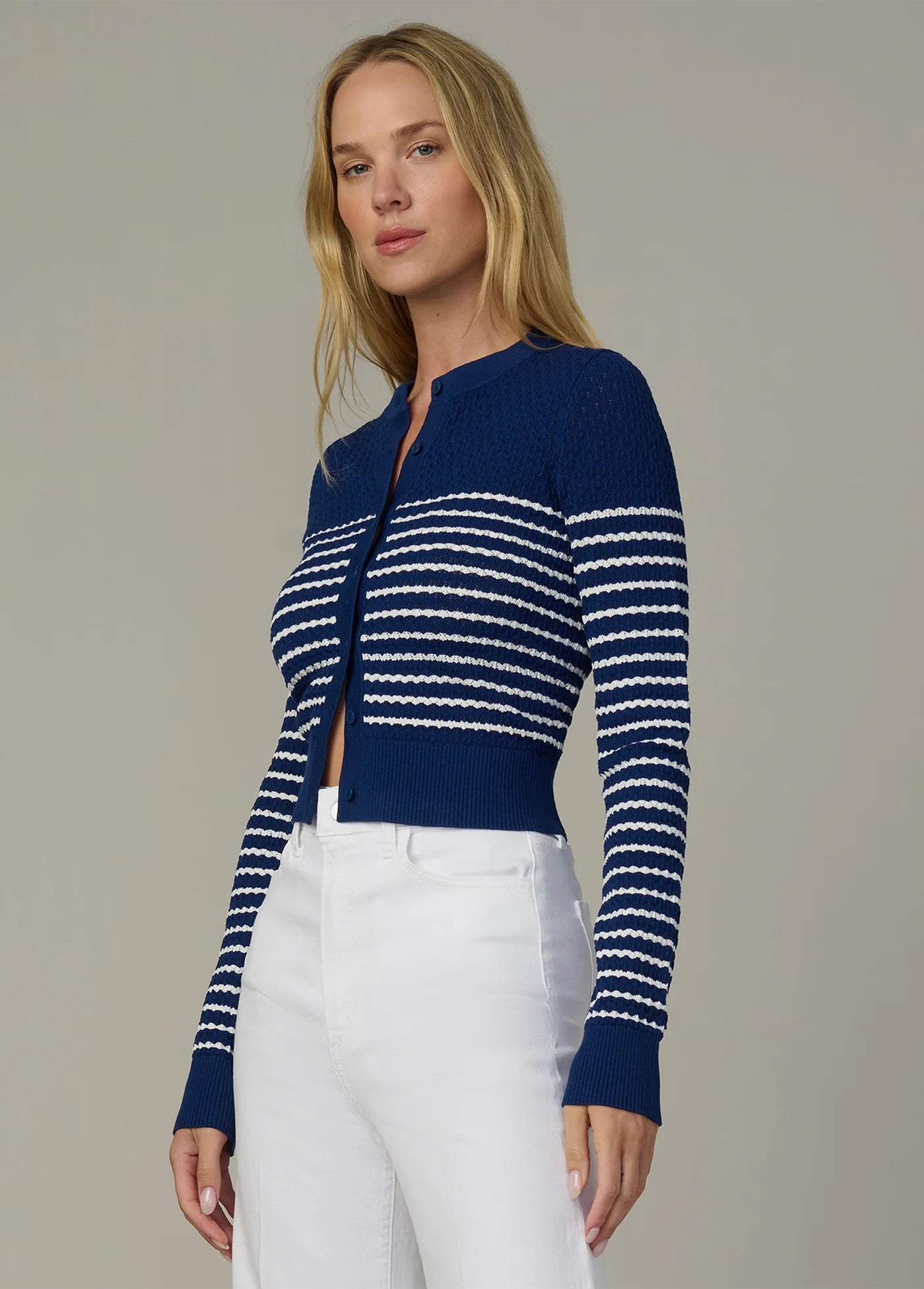 THE POINTELLE DANI CARDIGAN