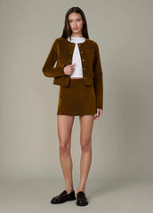 THE LADY LIKE JACKET FLOCKED