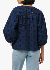 THE ANDIE BRODERIE BLOUSE