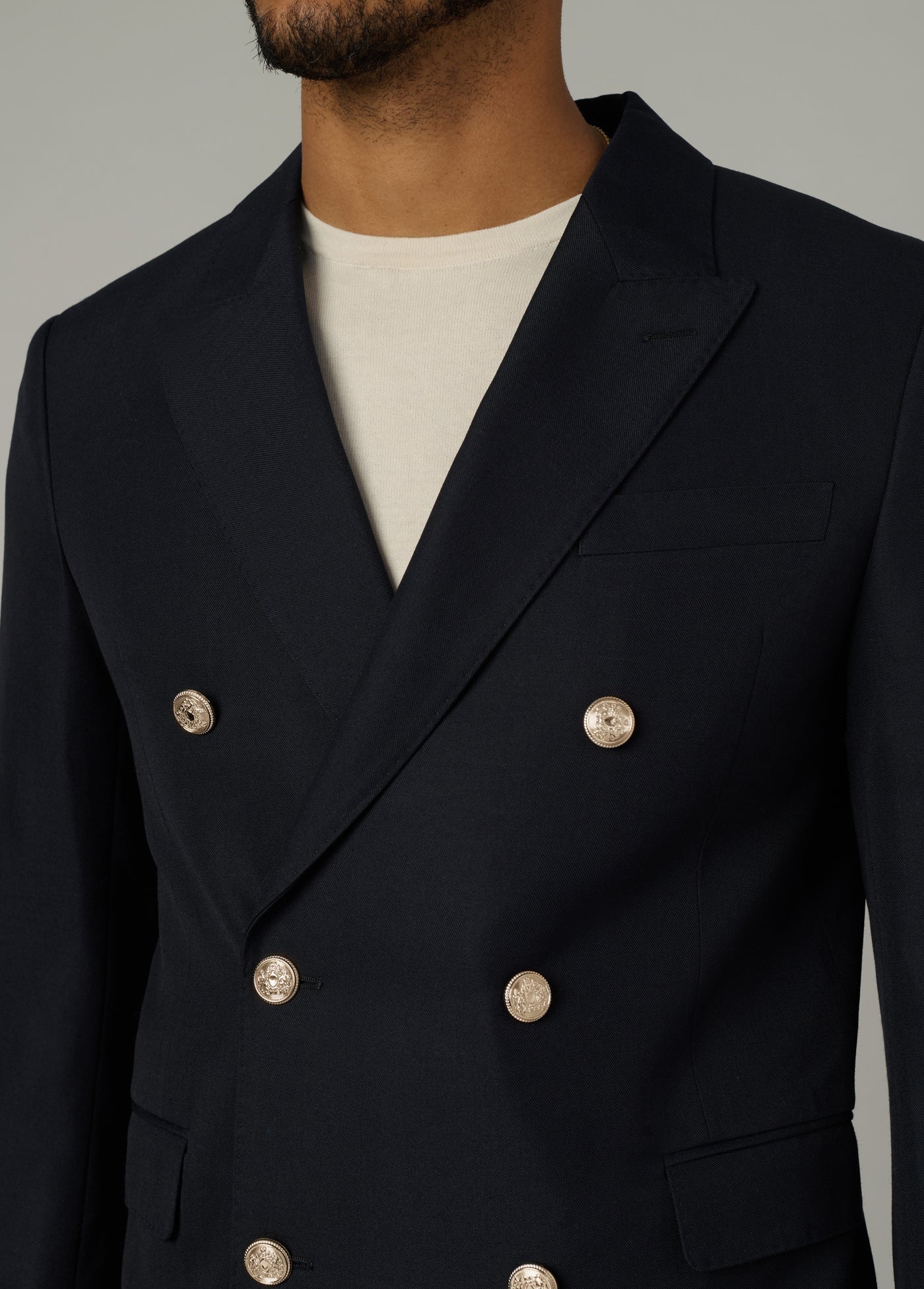 DOUBLE BREASTED BLAZER