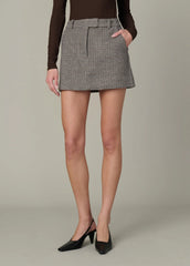 THE CHLOE TAILORED MINI SKIRT