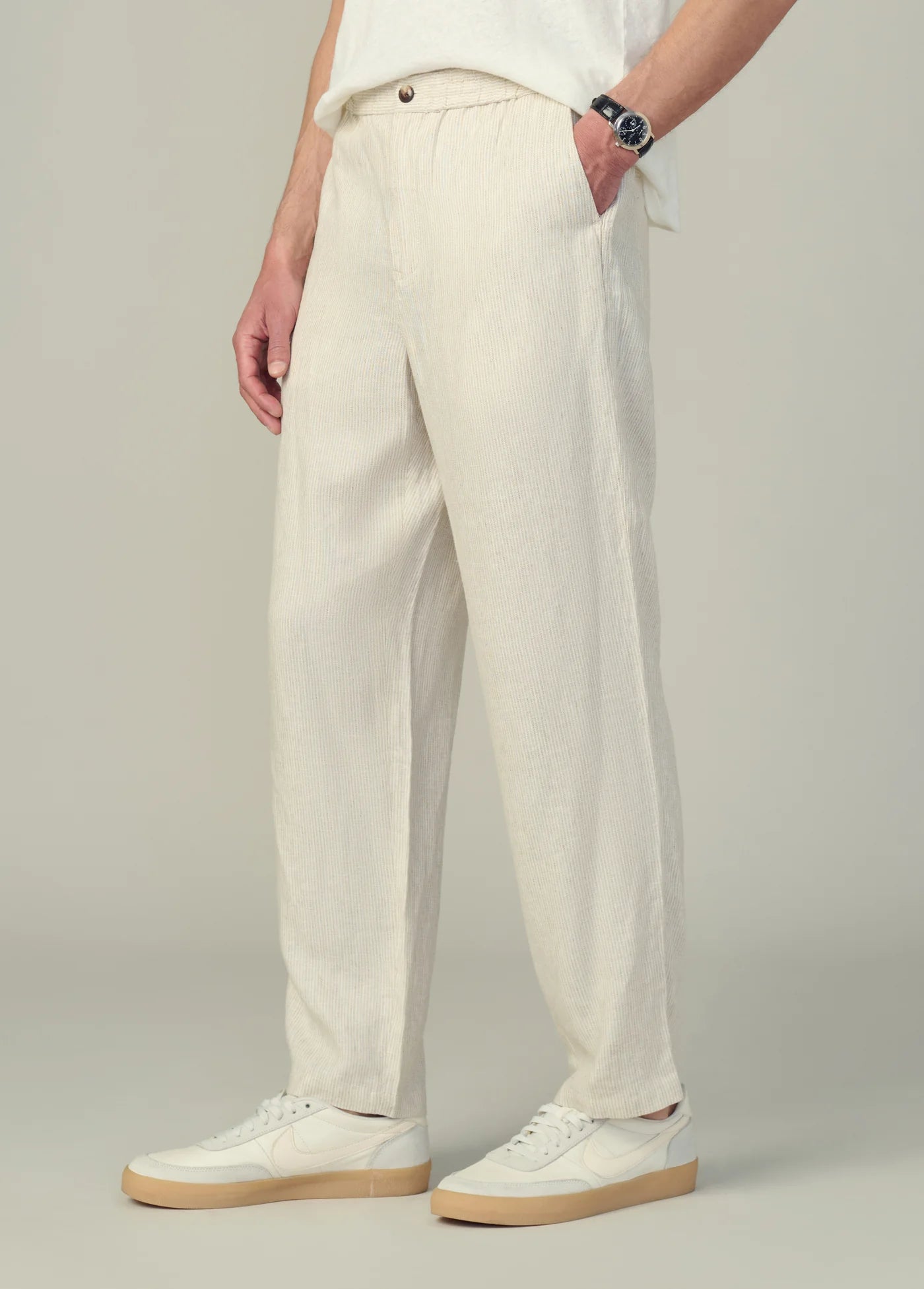 CLARKSON LINEN STRIPED PANT