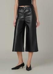THE CULOTTE VEGAN LEATHER PANT